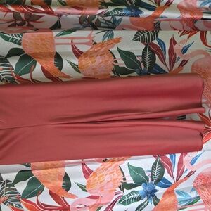 Joie Rust Satin Pants